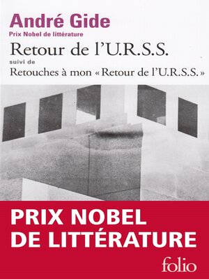 cover image of Retour de l'U.R.S.S. / Retouches à mon Retour de l'U.R.S.S.